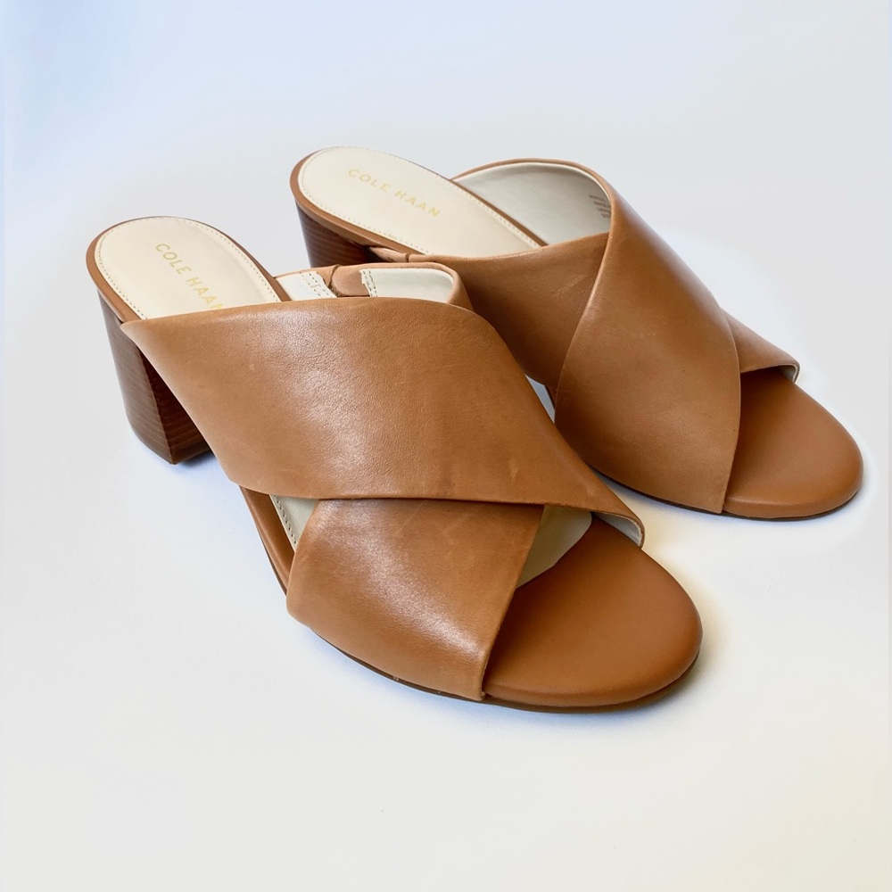 Cole Haan Dakota Criss Cross Mule Sandals